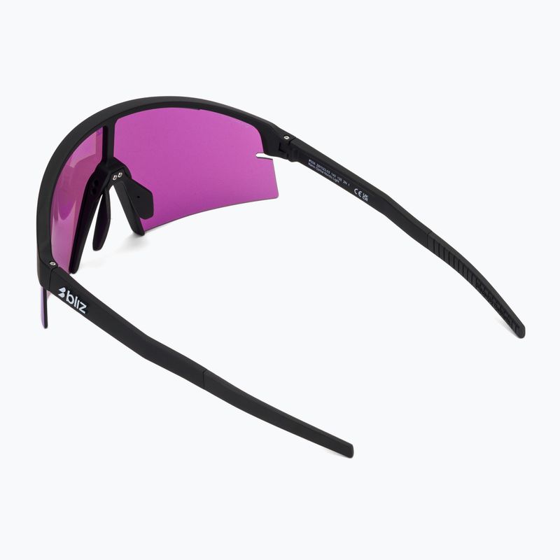 Saulės akiniai Bliz P006 matte black/nano optics violet blue multi 2