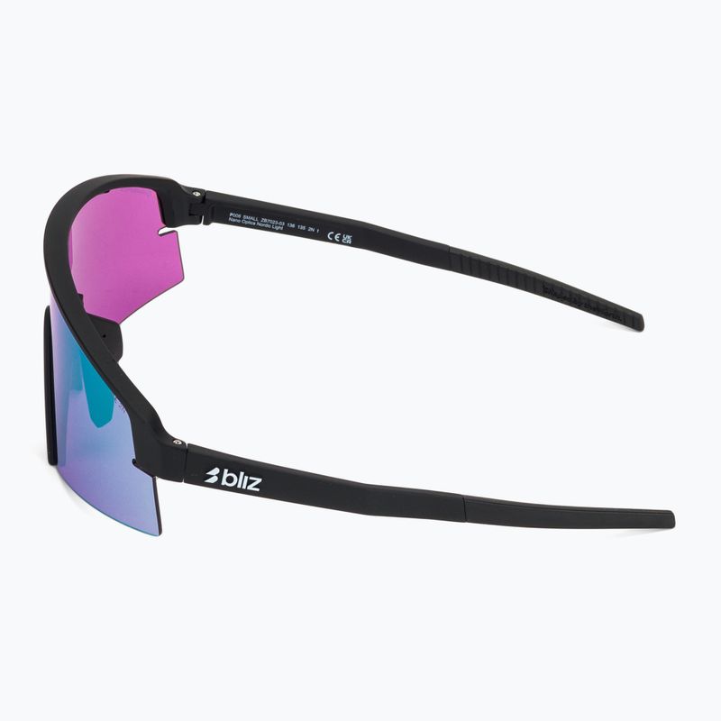 Saulės akiniai Bliz P006S matte black/nano optics violet blue multi 4