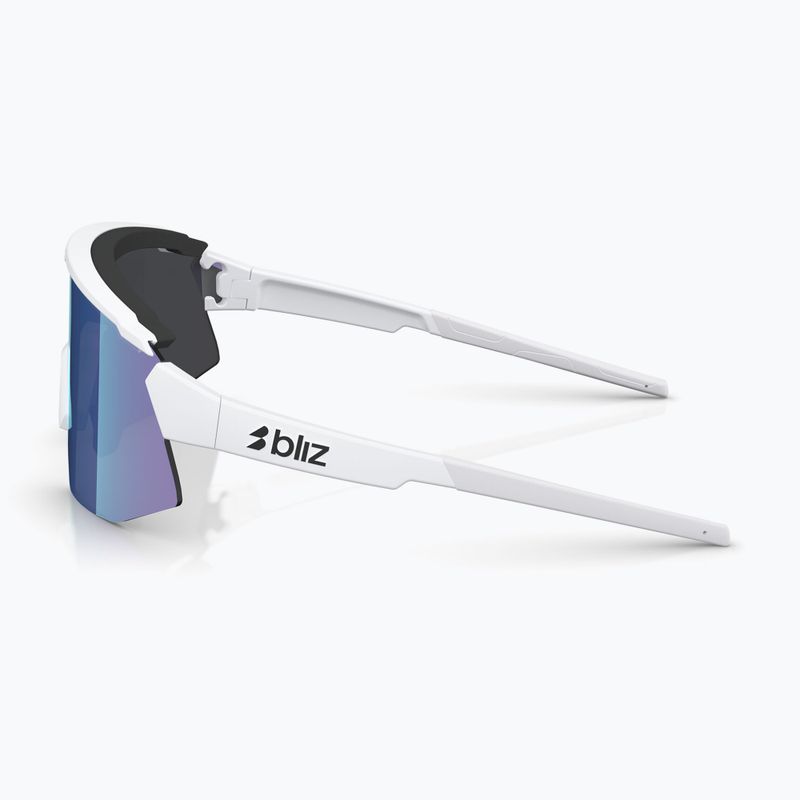 Saulės akiniai Bliz Breeze matte white/smoke blue multi/pink 5