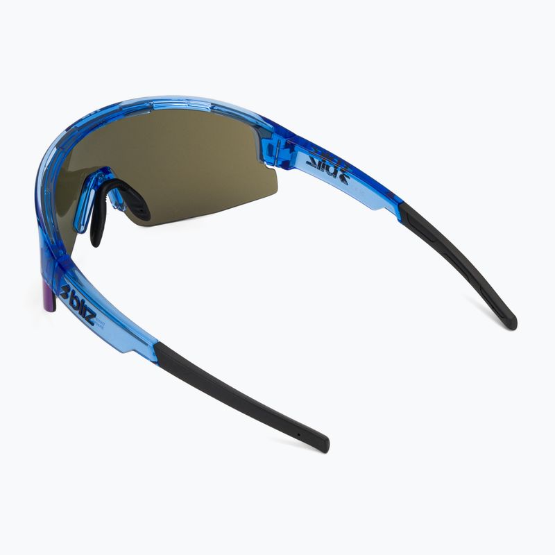 Saulės akiniai Bliz Matrix transparent blue/smoke blue multi 2