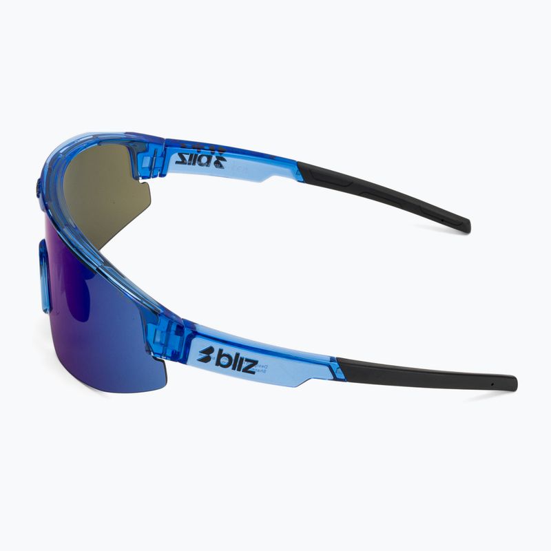 Saulės akiniai Bliz Matrix transparent blue/smoke blue multi 4