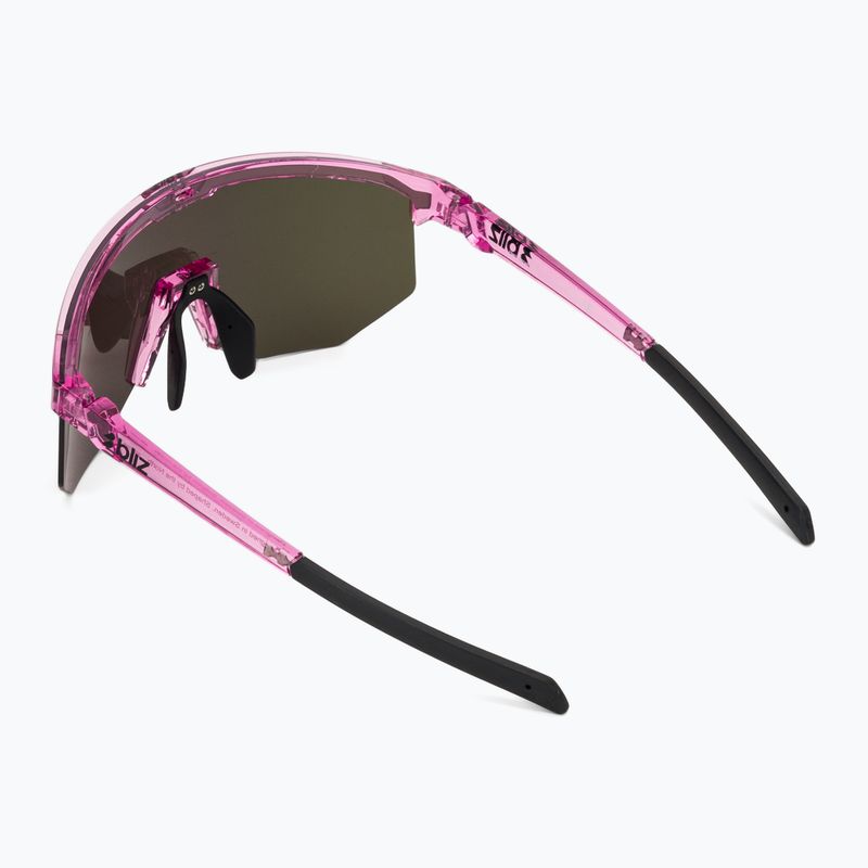 Saulės akiniai Bliz Hero Small transparent pink/brown rose multi 2