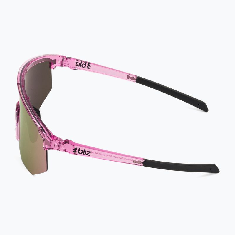 Saulės akiniai Bliz Hero Small transparent pink/brown rose multi 4