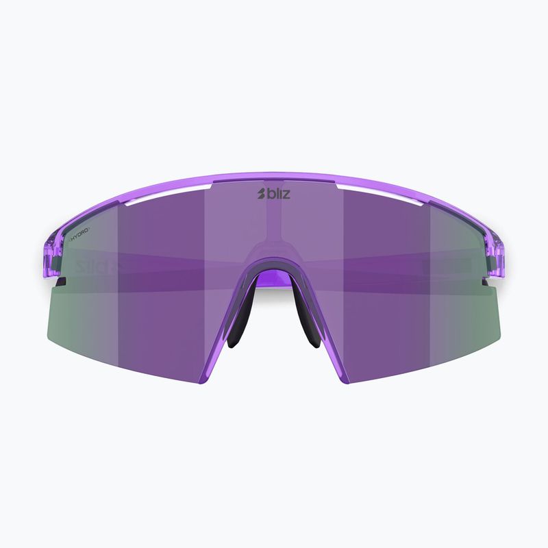 Saulės akiniai Bliz P006 transparent purple/smoke purple mirror 3