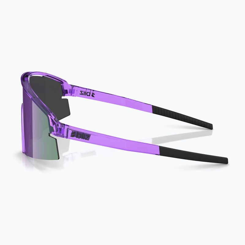 Saulės akiniai Bliz P006 transparent purple/smoke purple mirror 5