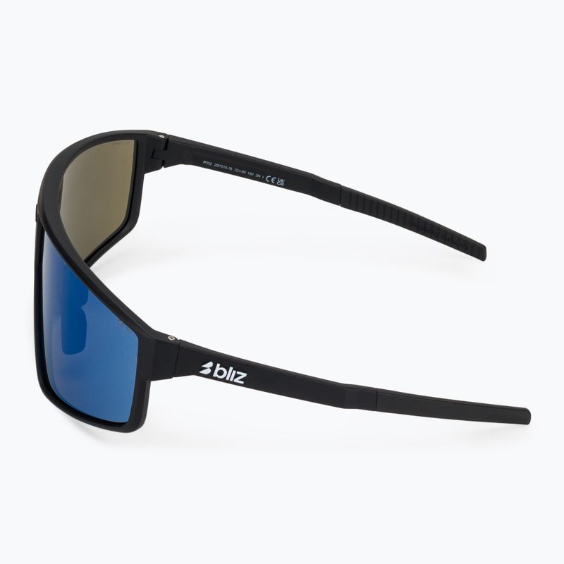 Saulės akiniai Bliz P002 matte black/smoke blue multi 4
