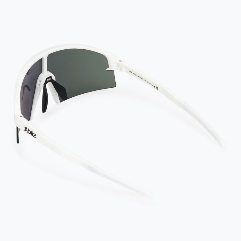 Saulės akiniai Bliz P006S matte white/smoke purple mirror 2