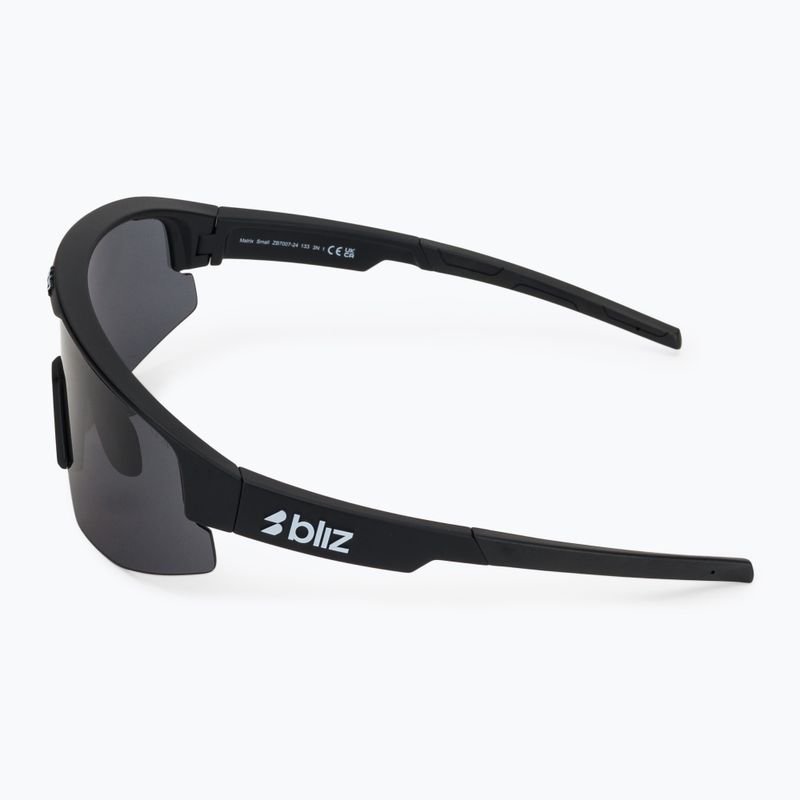 Saulės akiniai Bliz Matrix Small matte black/smoke 4