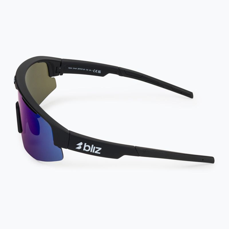 Saulės akiniai Bliz Matrix Small matte black/smoke blue multi 4
