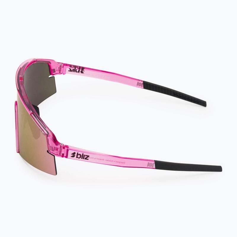 Saulės akiniai Bliz P006S transparent pink/brown rose multi 4