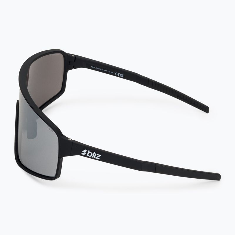 Saulės akiniai Bliz P001 matte black/smoke silver mirror 4