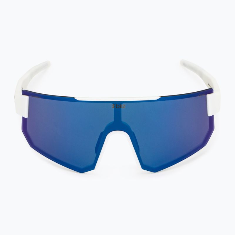 Saulės akiniai Bliz P005 matte white/smoke blue multi 3