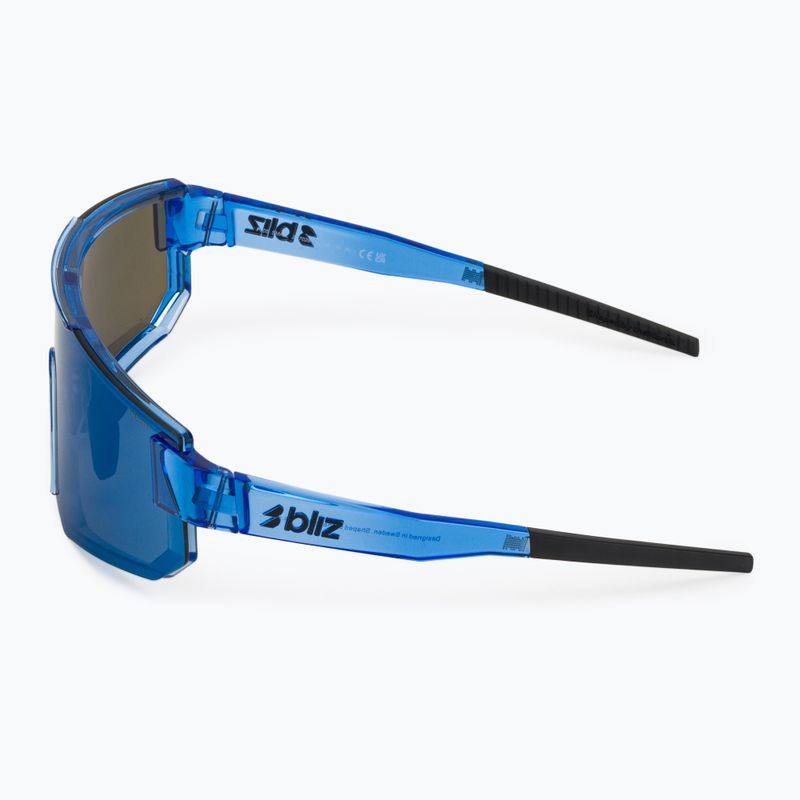 Saulės akiniai Bliz P005S transparent blue/smoke blue multi 4