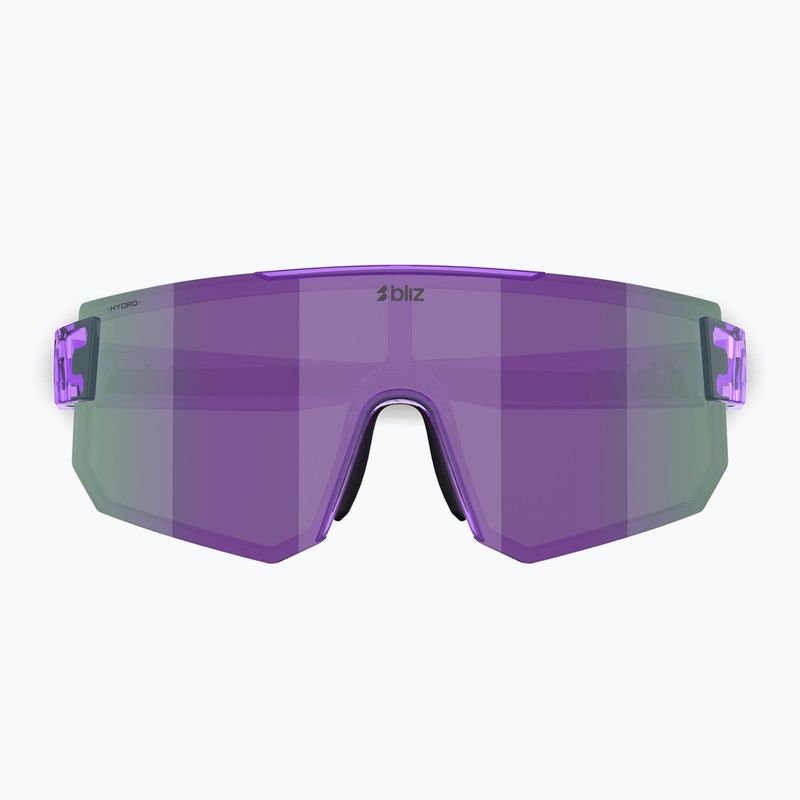Saulės akiniai Bliz P005 transparent purple/smoke purple mirror 3