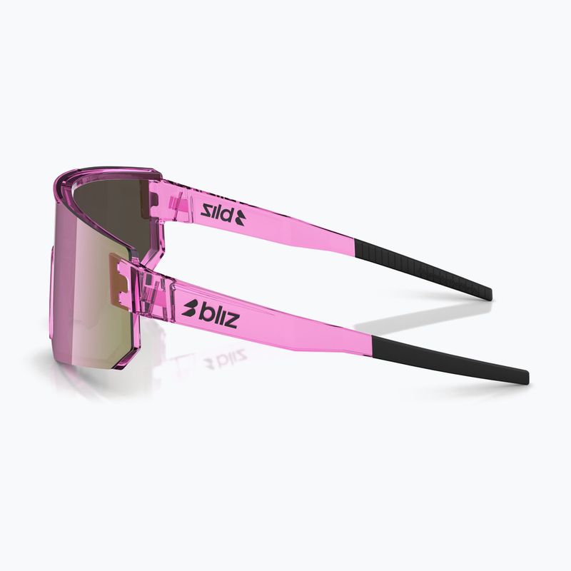 Saulės akiniai Bliz P005S transparent pink/brown rose multi 5