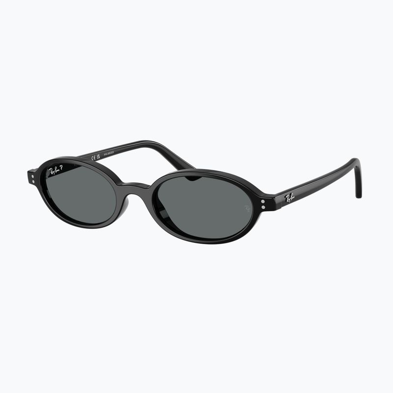 Akiniai nuo saulės Ray-Ban Khal Bio-Based black/dark grey 4