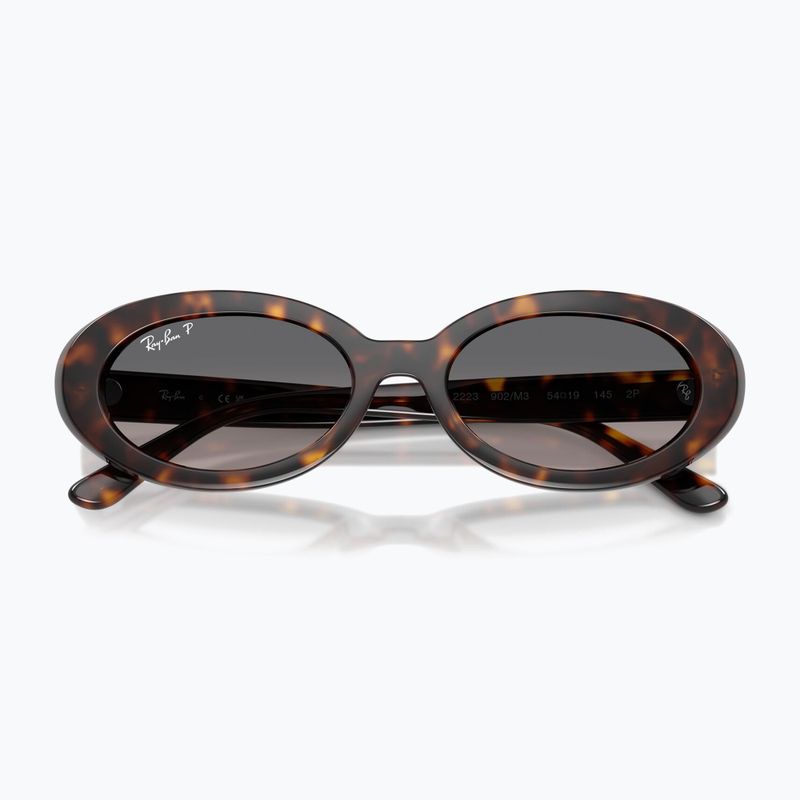 Akiniai nuo saulės Ray-Ban RB2223 havana/gradient grey 3
