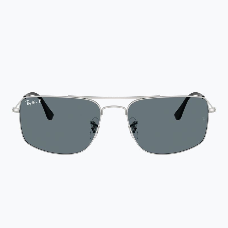 Akiniai nuo saulės Ray-Ban Explorer III silver/dark blue polarized 2
