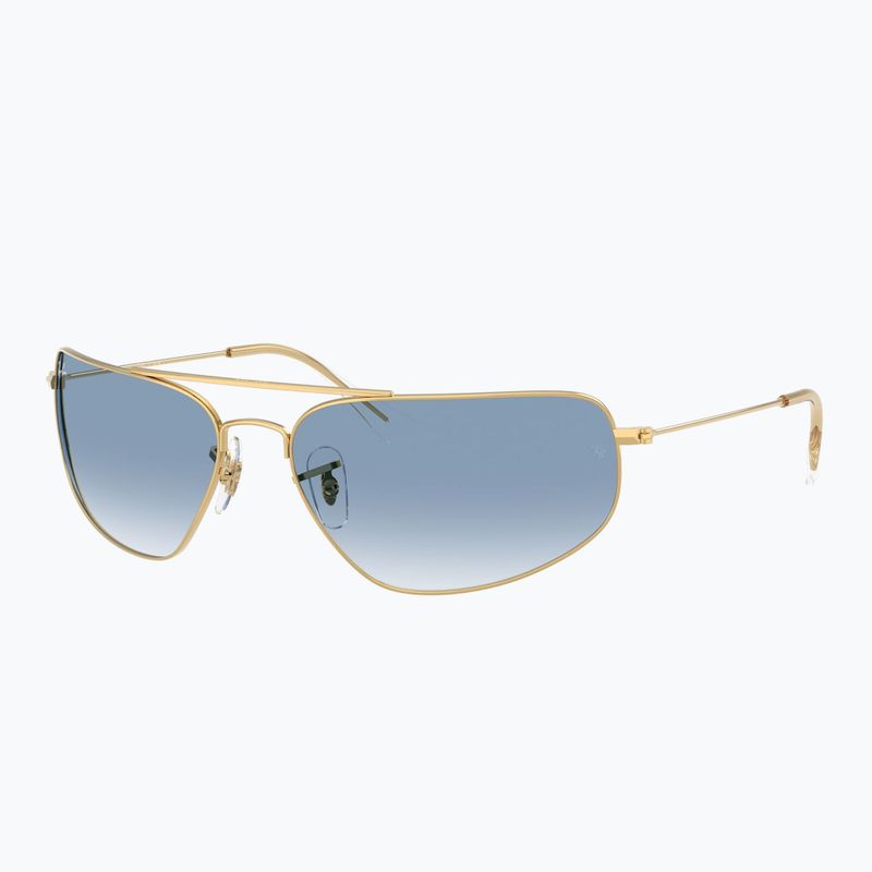 Akiniai nuo saulės Ray-Ban RB3780 arista gold/transparent blue gradient 3