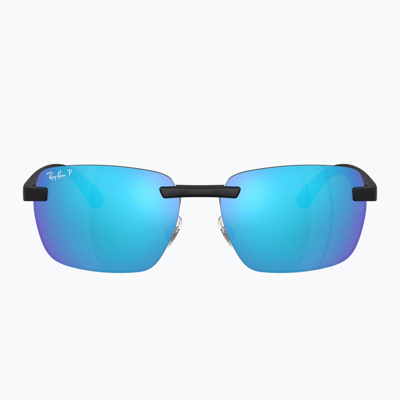 Akiniai nuo saulės Ray-Ban RB4470 Polarized+ Lenses matte sand black/green chromance 2