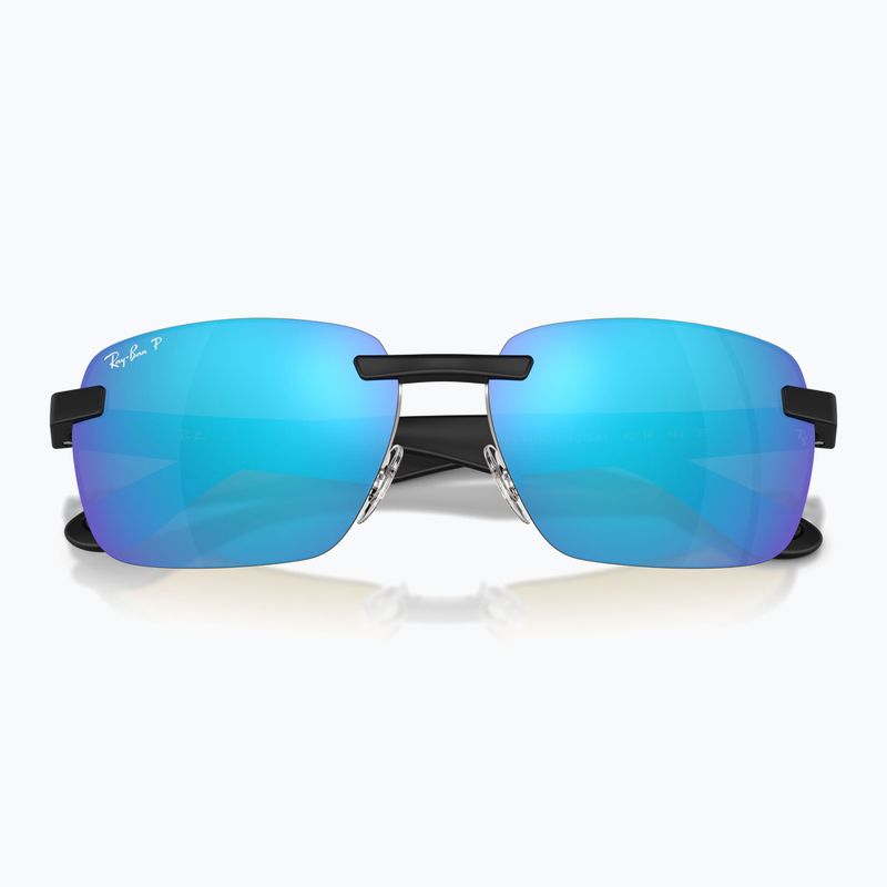 Akiniai nuo saulės Ray-Ban RB4470 Polarized+ Lenses matte sand black/green chromance 3