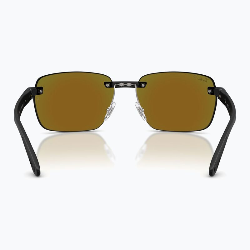 Akiniai nuo saulės Ray-Ban RB4470 Polarized+ Lenses matte sand black/green chromance 5