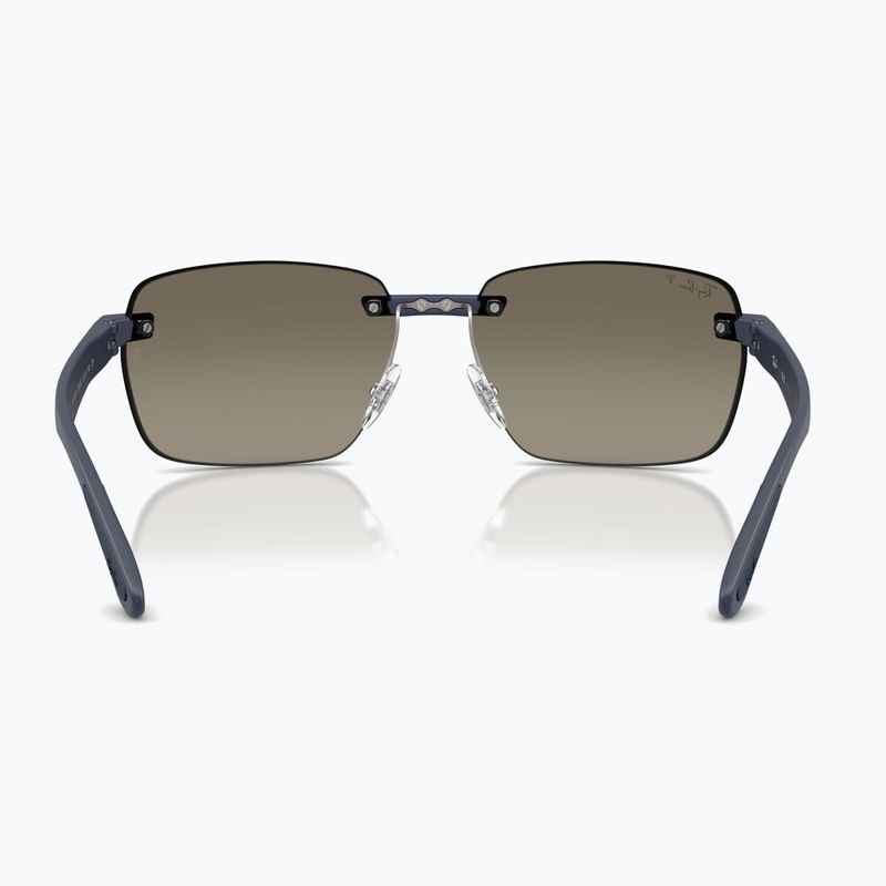 Akiniai nuo saulės Ray-Ban RB4470 Polarized+ Lenses sand dark blue/grey gradient chromance 5