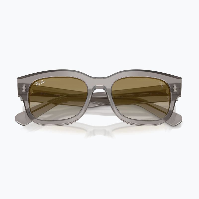 Akiniai nuo saulės Ray-Ban RB2228M Scuderia transparent grey/brown mirror gold 3