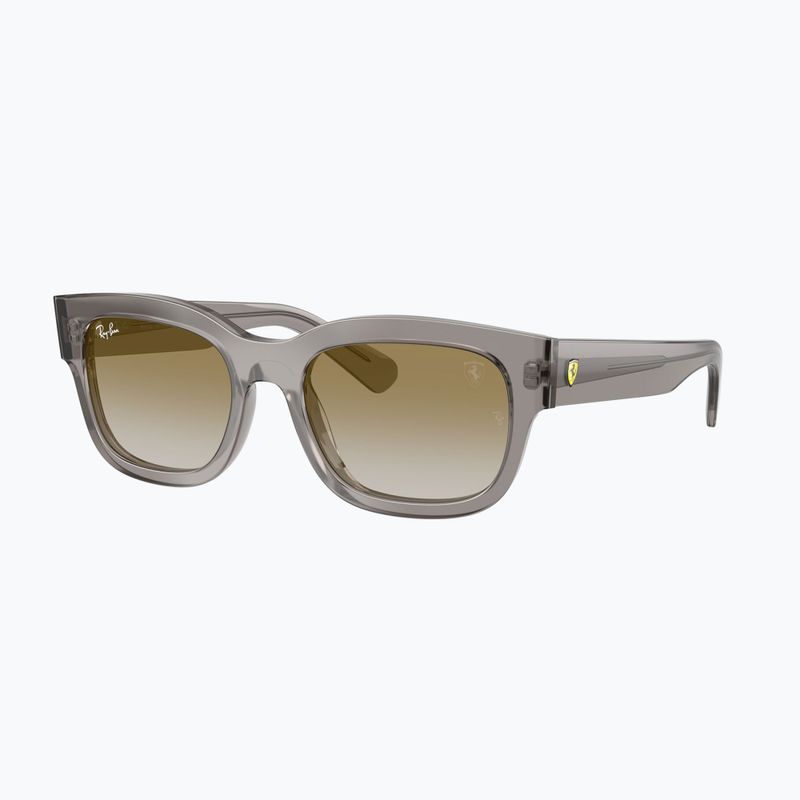 Akiniai nuo saulės Ray-Ban RB2228M Scuderia transparent grey/brown mirror gold 4