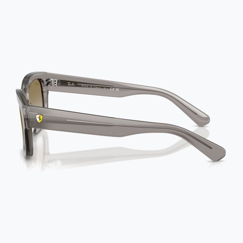 Akiniai nuo saulės Ray-Ban RB2228M Scuderia transparent grey/brown mirror gold 6