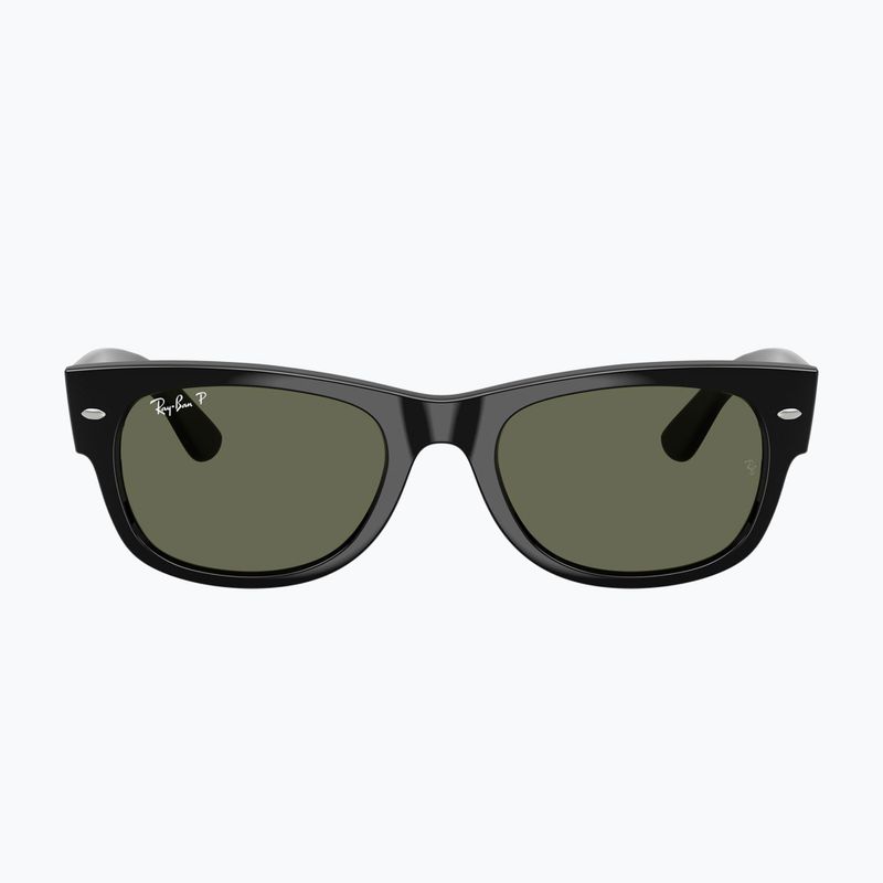 Akiniai nuo saulės Ray-Ban Mega Wayfarer II black/green 2