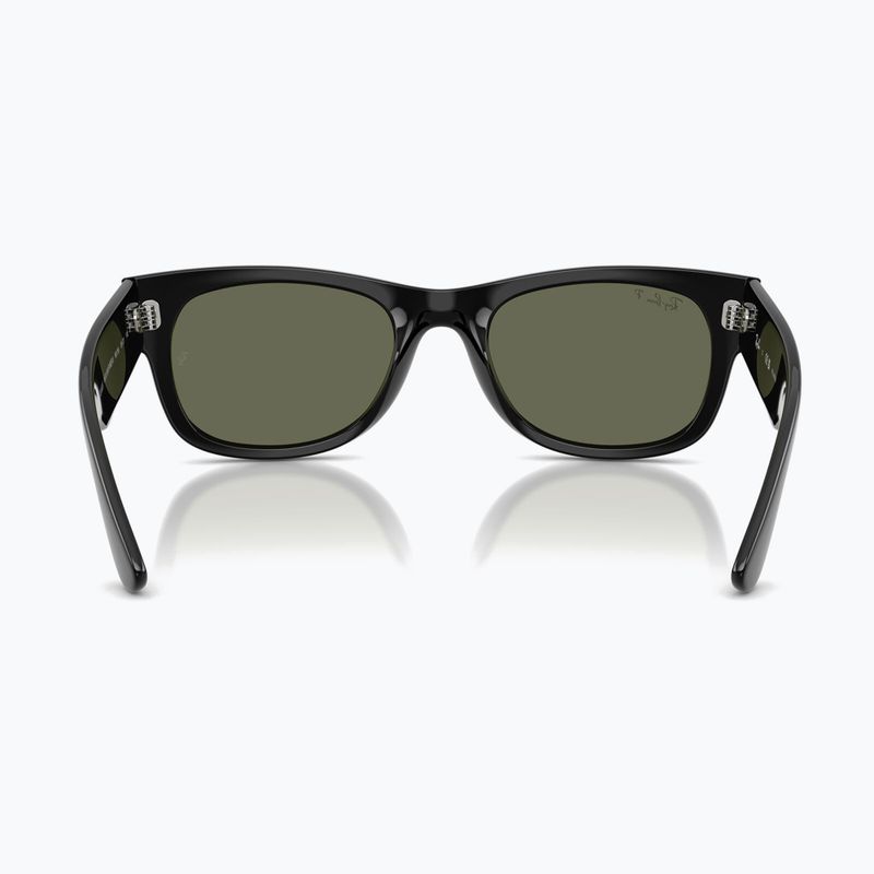 Akiniai nuo saulės Ray-Ban Mega Wayfarer II black/green 5