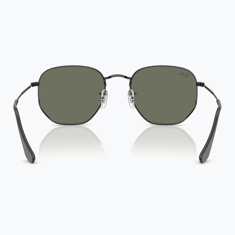 Akiniai nuo saulės Ray-Ban Hexagonal arista gold/green g-15 polarized 5