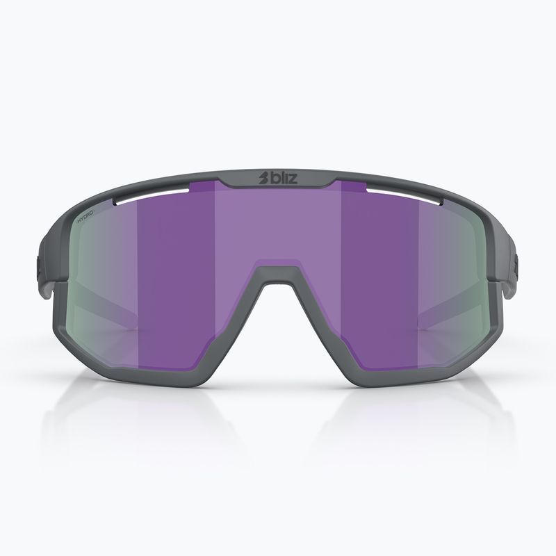 Akiniai nuo saulės Bliz Fusion matte grey/smoke purple multi 2