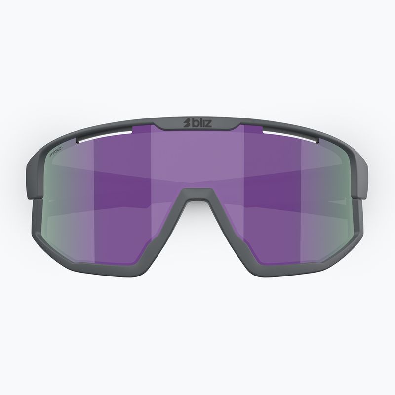 Akiniai nuo saulės Bliz Fusion matte grey/smoke purple multi 3