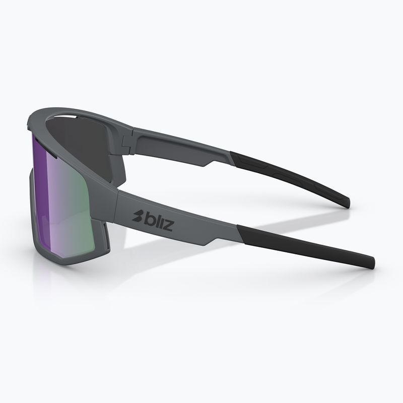 Akiniai nuo saulės Bliz Fusion matte grey/smoke purple multi 5