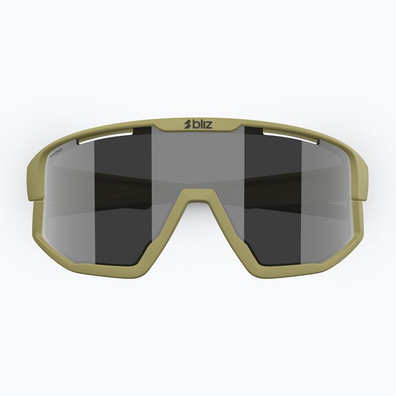Akiniai nuo saulės Bliz Fusion matte amber green/smoke silver mirror 3