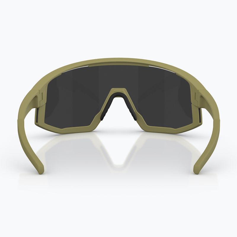 Akiniai nuo saulės Bliz Fusion matte amber green/smoke silver mirror 4