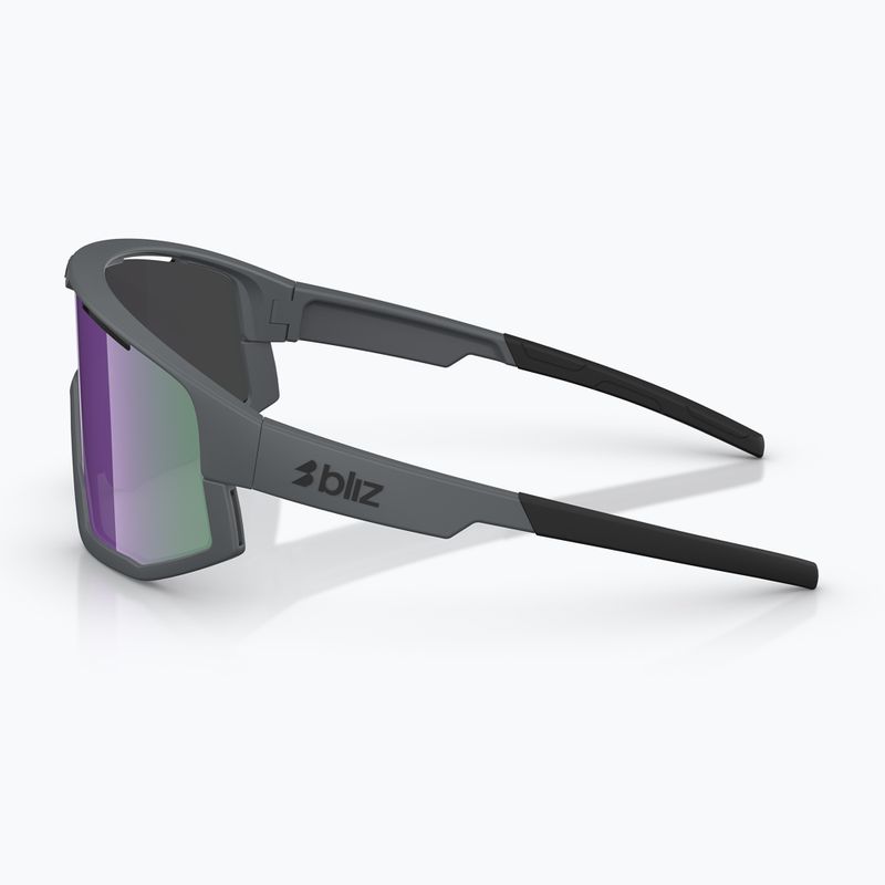 Akiniai nuo saulės Bliz Fusion Small matte grey/smoke purple multi 5