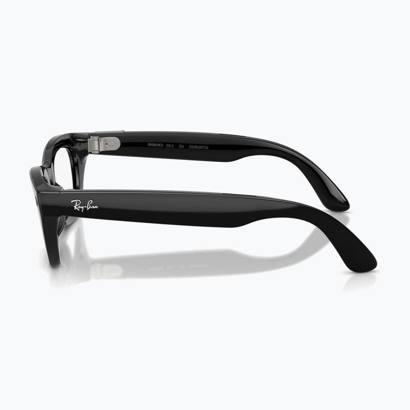 Akiniai su kamera Ray-Ban Meta Zena shiny black/clear 6
