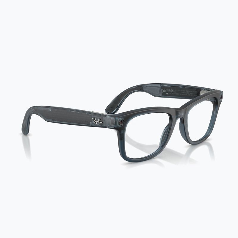 Akiniai su kamera Ray-Ban Meta Wayfarer tp.mt.ocean/trs grey 4