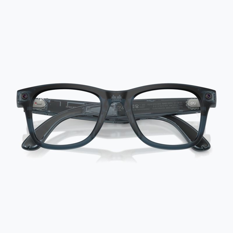 Akiniai su kamera Ray-Ban Meta Wayfarer tp.mt.ocean/trs grey 6