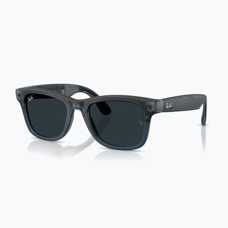 Akiniai su kamera Ray-Ban Meta Wayfarer tp.mt.ocean/trs grey 7