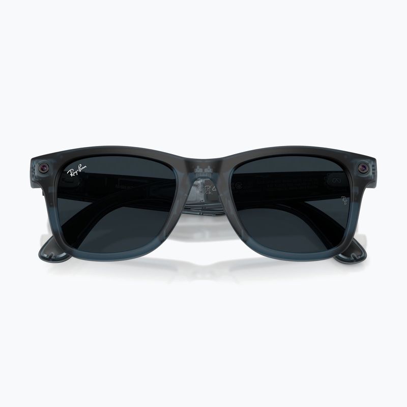 Akiniai su kamera Ray-Ban Meta Wayfarer tp.mt.ocean/trs grey 9