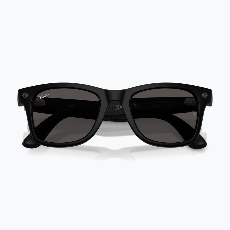 Akiniai su kamera Ray-Ban Meta Wayfarer matte black/grey 5