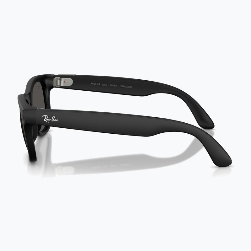 Akiniai su kamera Ray-Ban Meta Wayfarer matte black/grey 6