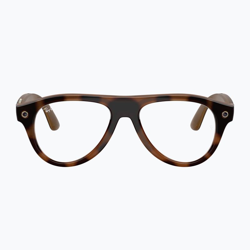 Akiniai su kamera Ray-Ban Meta Aviator havana/trs brown 2
