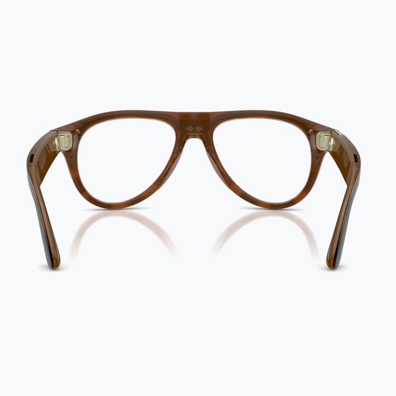 Akiniai su kamera Ray-Ban Meta Aviator havana/trs brown 3