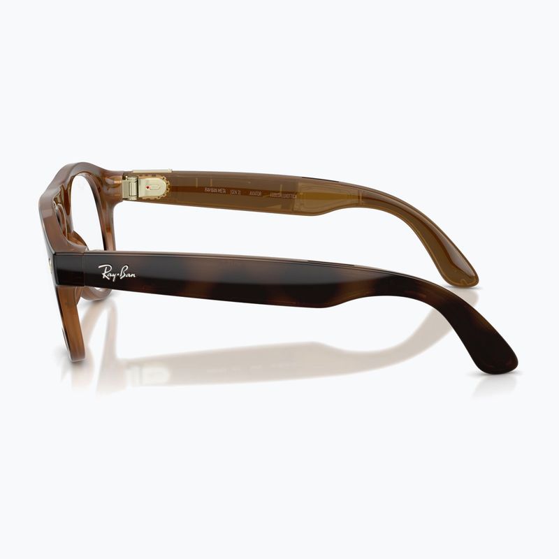 Akiniai su kamera Ray-Ban Meta Aviator havana/trs brown 5