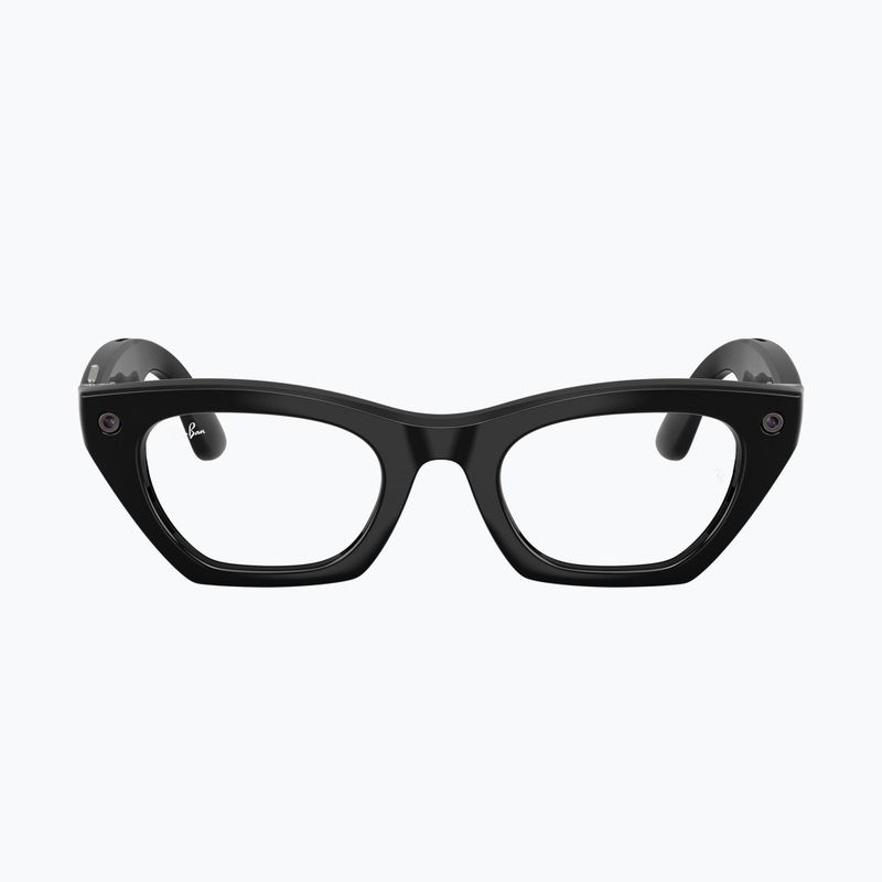 Akiniai su kamera Ray-Ban Meta Zena shiny black/trs g. green 2